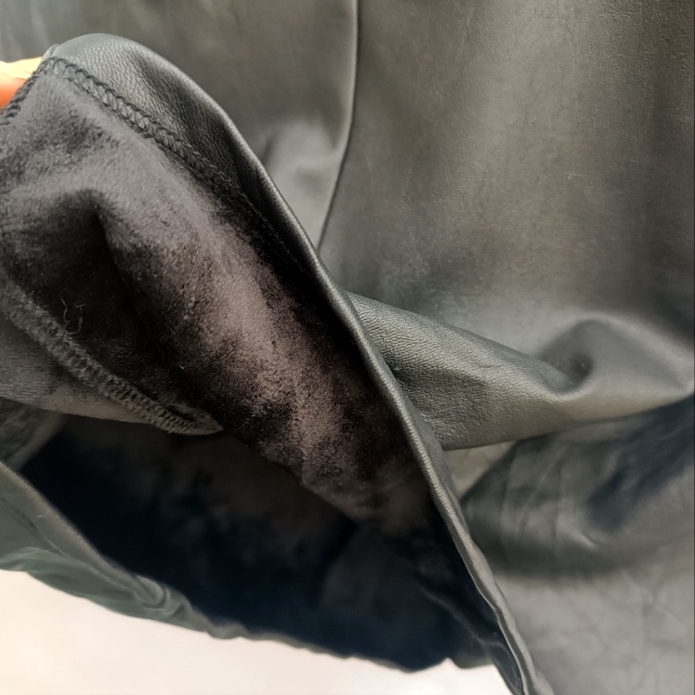 V Leather Dress - Picture 7 of 7